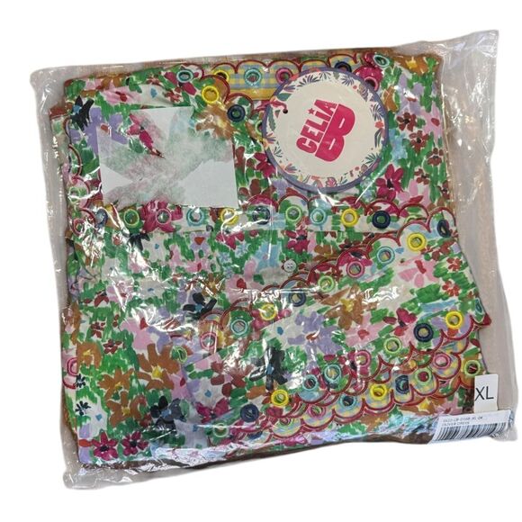 NEW CeliaB Oliver Dress Green Size XL - Picture 5 of 8